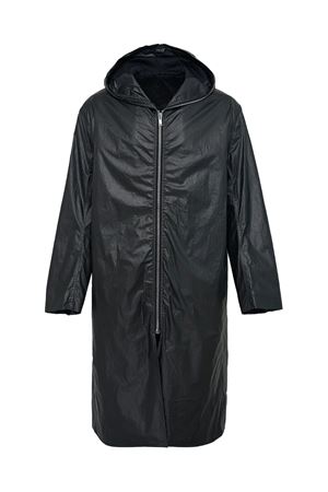 Black Mac hooded raincoat RICK OWENS | RU02E1979PCT09